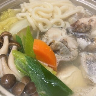 棒タラと湯豆腐とうどん